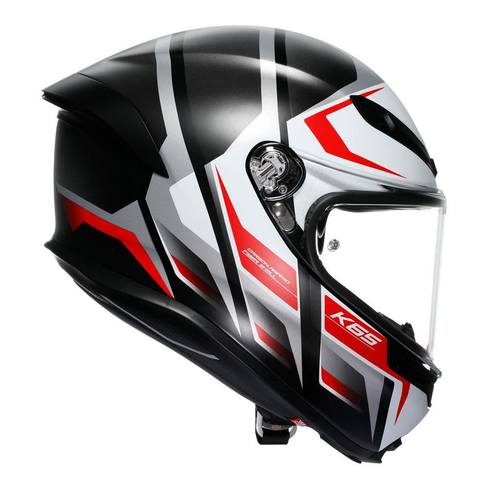 AGV K6 S Karve Black/White/Red Helmet