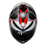 AGV K6 S Karve Black/White/Red Helmet