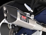 Yoshimura R-11 Street Sports Stainless Slip-On Dual Exit Muffler w/Metal Magic Sleeve for Suzuki GSX-R600/GSX-R750 11-18