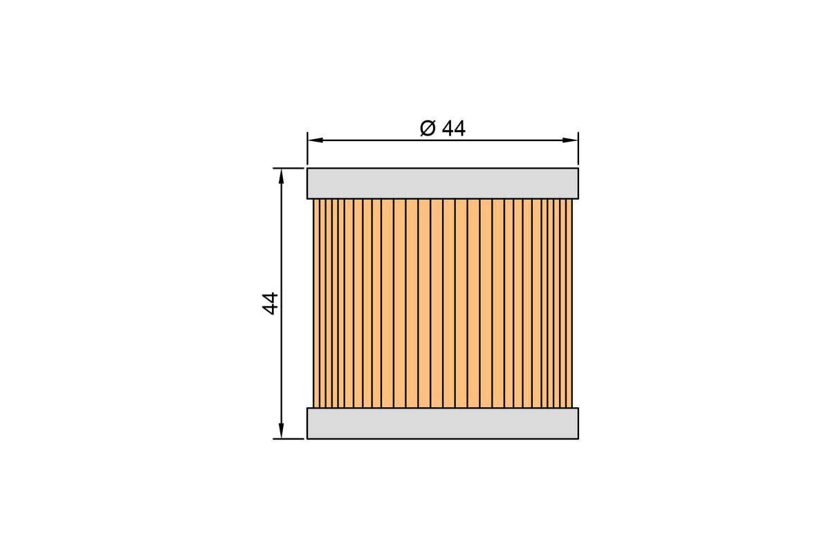 Twin Air 140007 Oil Filter for Arctic Cat/Kawasaki/Suzuki Models