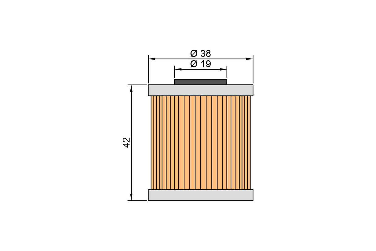 Twin Air 140018 Oil Filter for Beta/Kawasaki/Suzuki Models