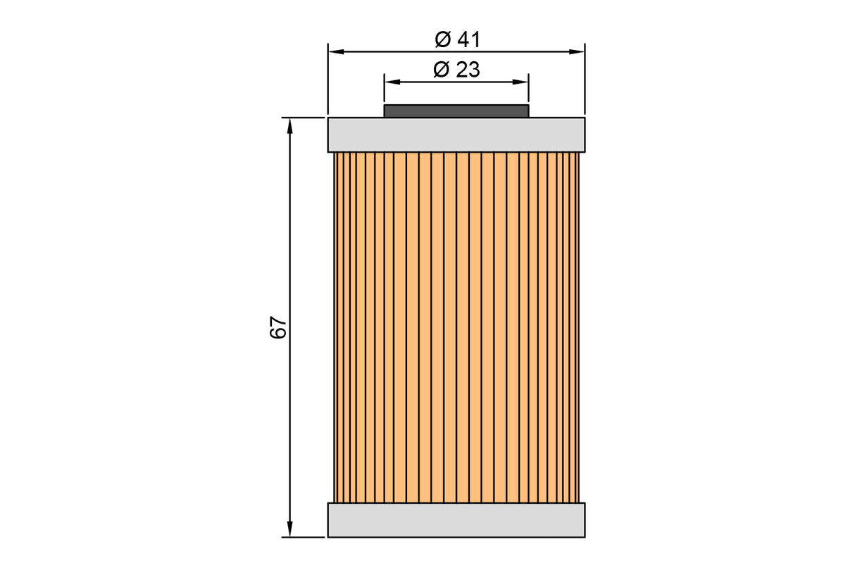 Twin Air 140020 Oil Filter for Husqvarna/KTM Models