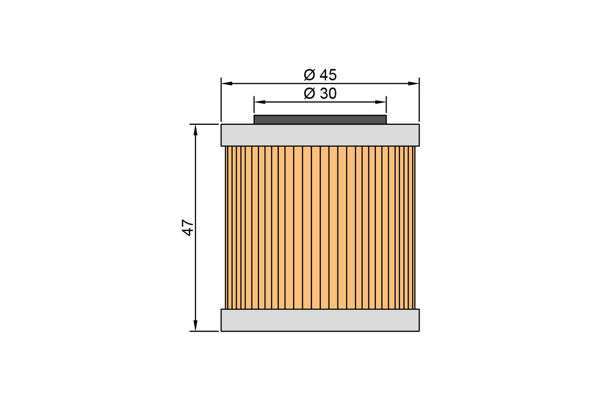 Twin Air 140022 Oil Filter for Husqvarna Models