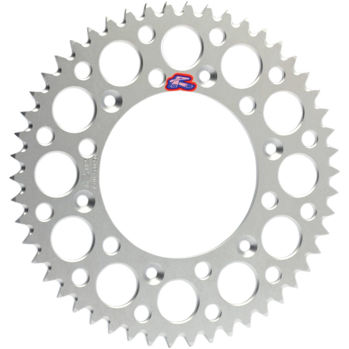 Renthal 154V52048G Ultralight Grooved 48T Rear Sprocket Silver (520 Pitch)