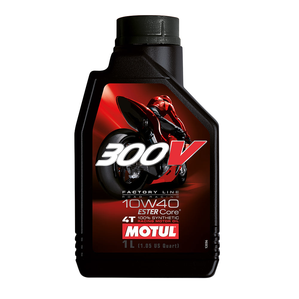 Motul 16-408-01 300V 4T Factory Line Road Racing 10W 40 1L