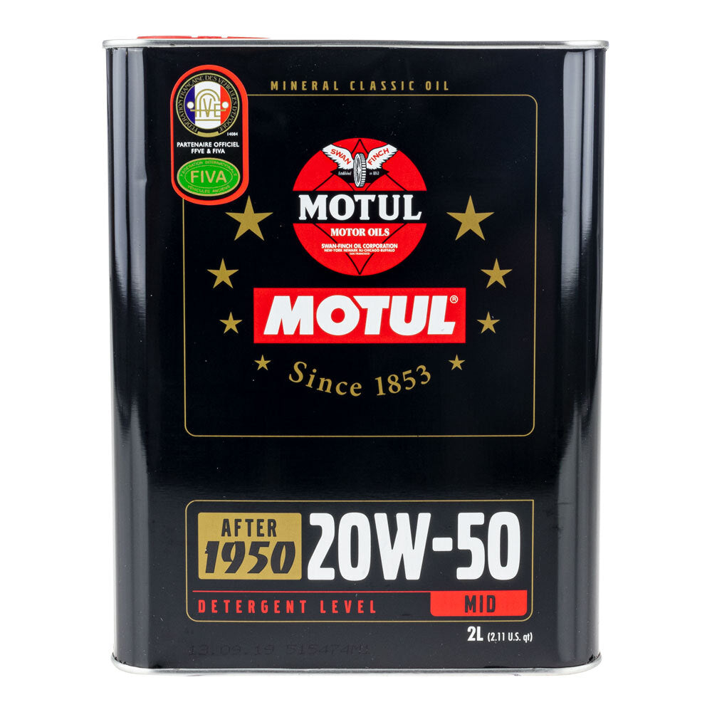 Motul 16-409-02 Classic 20W 50 2L