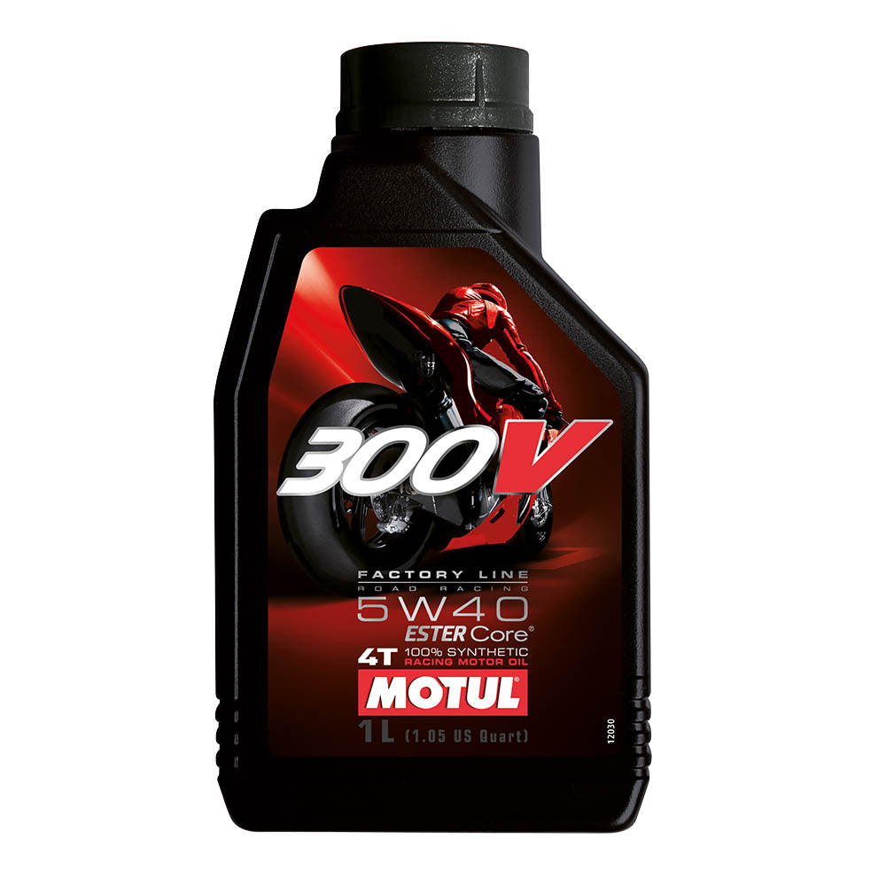 Motul 16-424-01 300V 4T Factory Line Road Racing 5W 30 1L