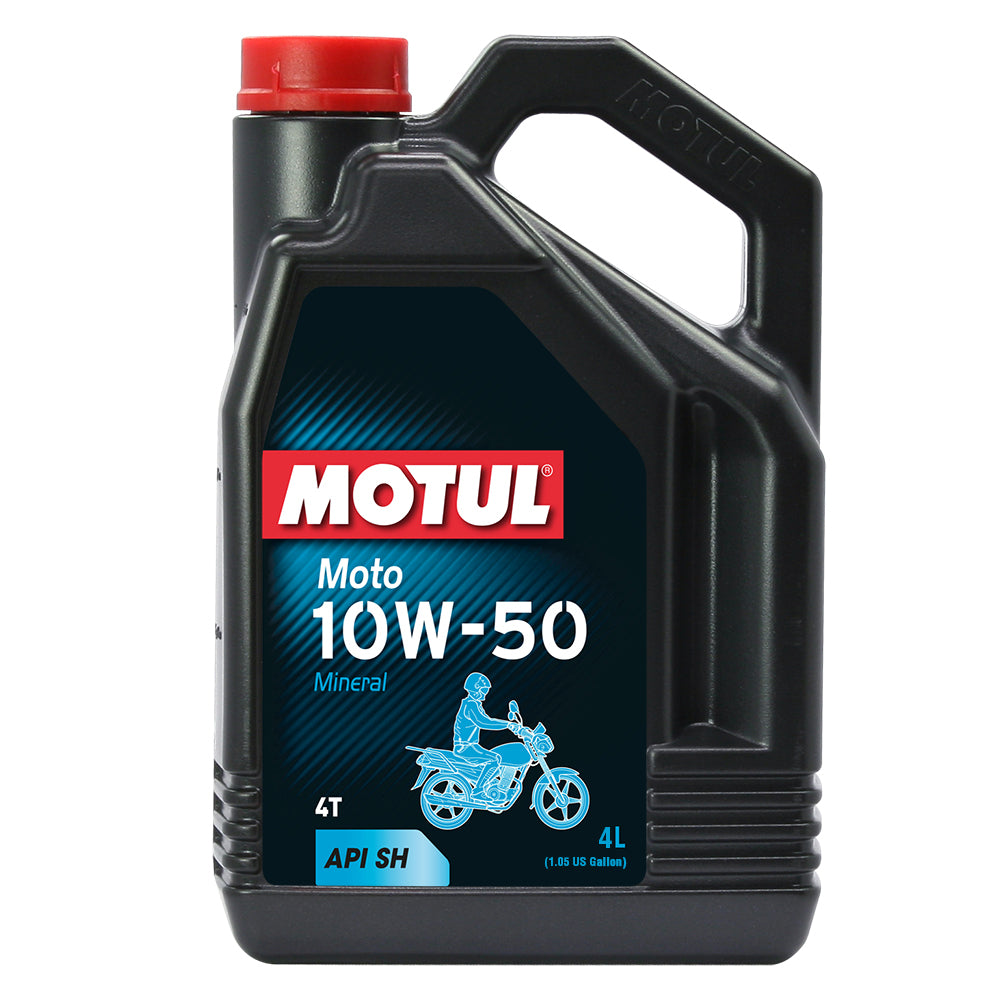 Motul 16-431-04 Moto 4T 10W 50 4L