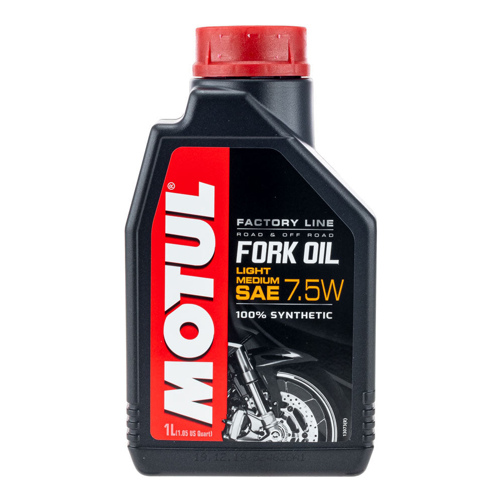 Motul 16-622-01 Fork Oil Factory Line 7.5W (Light/Medium) 1L