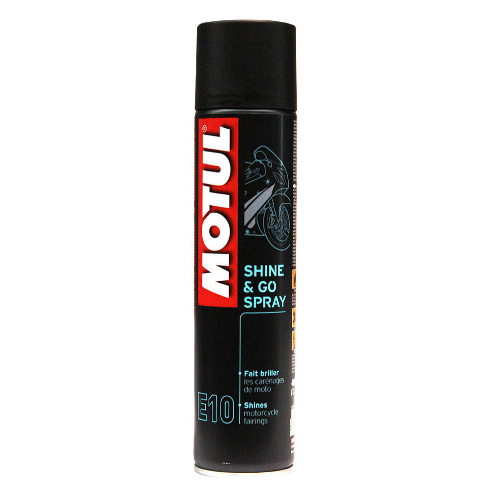 Motul 16-702-00 E10 Shine & Go Silicone Clean Aerosol