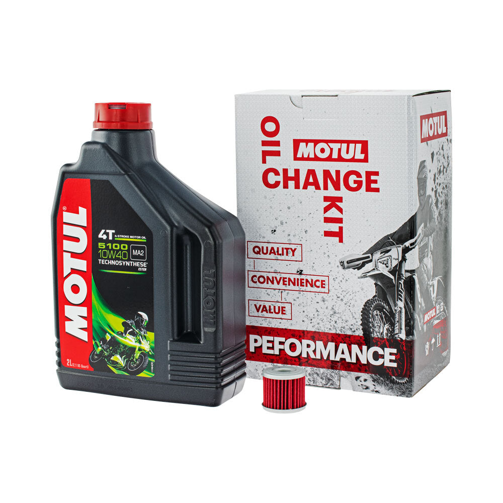 Motul 16-900-21 Performance Oil Change Kit for Honda CRF250 18-20/450 17-20