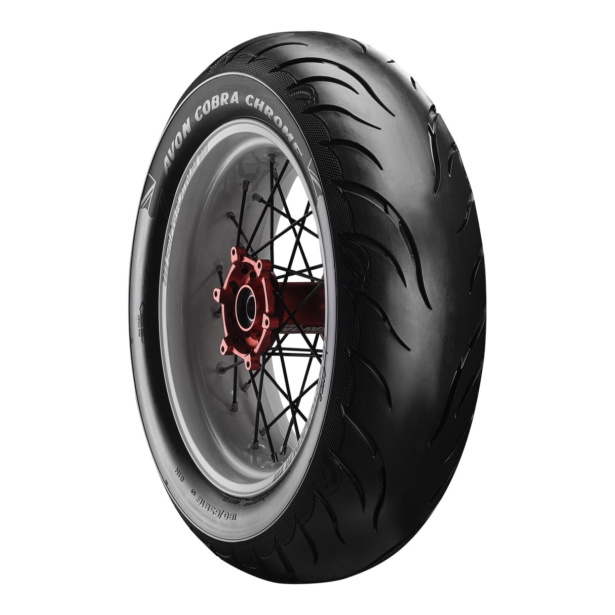 Avon Tyres AV92 Cobra Chrome Rear Tyre 180/55-ZR18 74W Tubeless