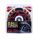 RK Takasago Chain 20-001-21R Race Pack Chain & Sprocket Kit Gold/Red 13/49T for Honda CRF250R 04-17