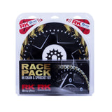 RK Takasago Chain 20-001-24K Race Pack Chain & Sprocket Kit Gold/Black 13T/48T for Honda CRF250R 18-20