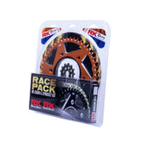 RK Takasago Chain 20-005-42E Race Pack Chain & Sprocket Kit Gold/Orange 14/50T for KTM SX-F 07-18