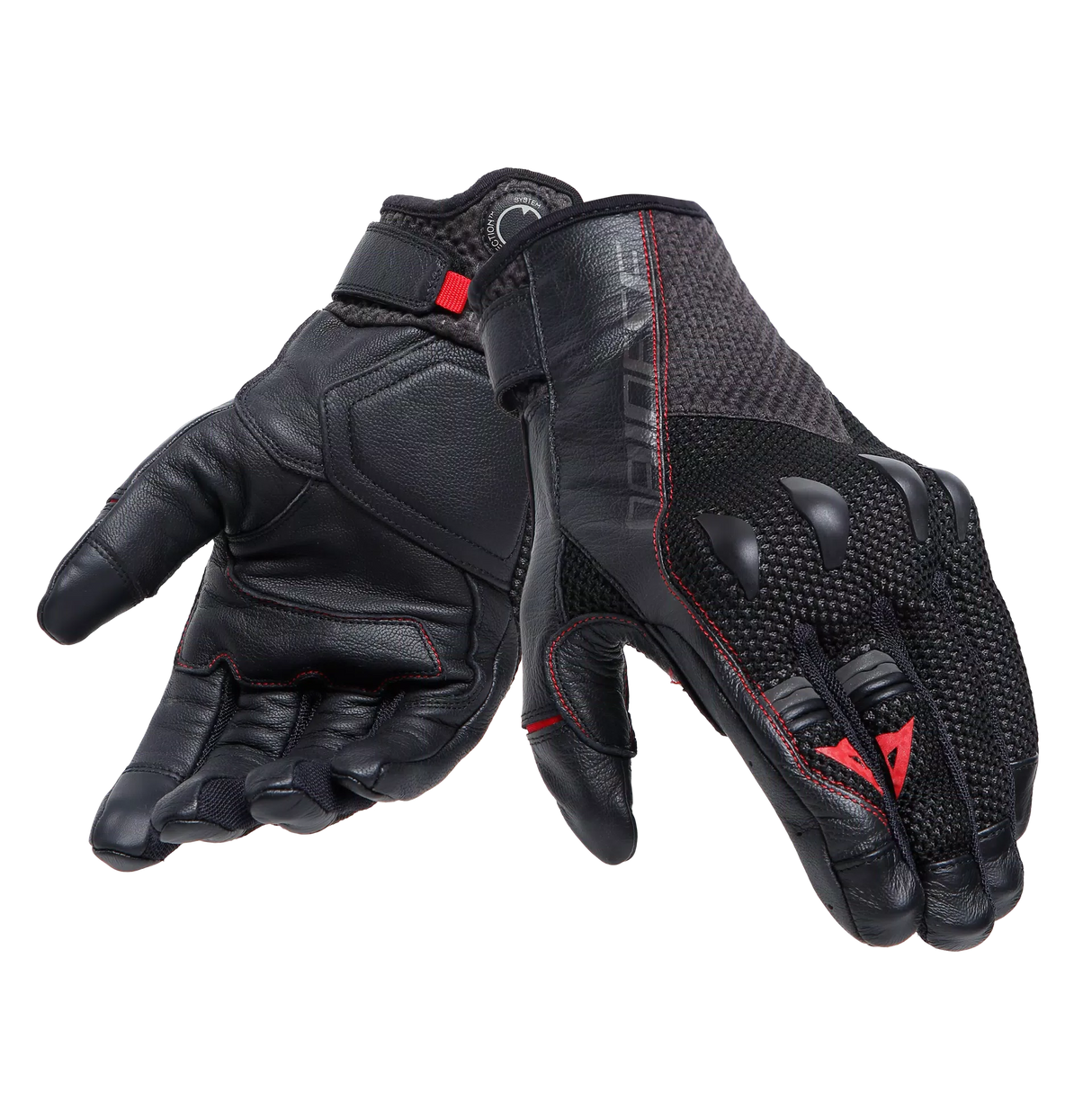Dainese Karakum Ergo-Tek Magic Connection Black/Black Gloves