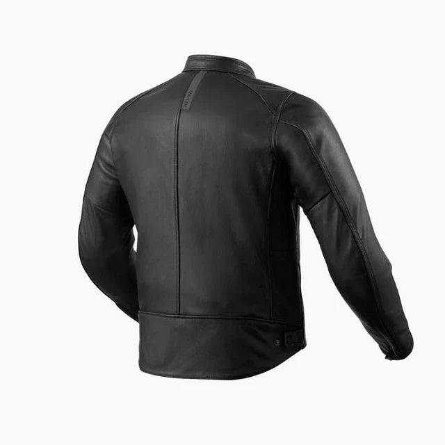 REV'IT! Rino Black Leather Jacket [50] [INTERNAL]