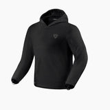REV'IT! Andon Black Textile Hoodie Jacket [SM][INTERNAL]
