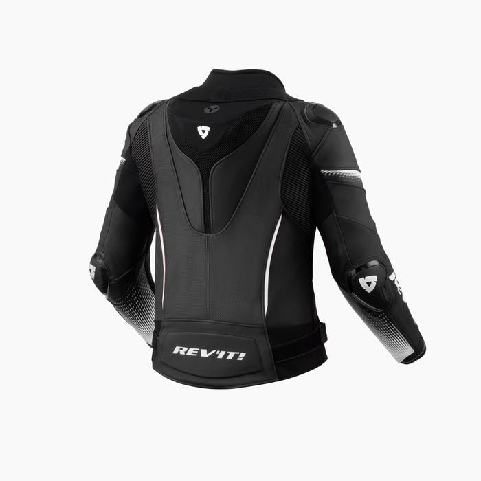 REV'IT! Xena 4 Black/White Womens Leather Jacket