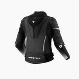 REV'IT! Xena 4 Black/White Womens Leather Jacket