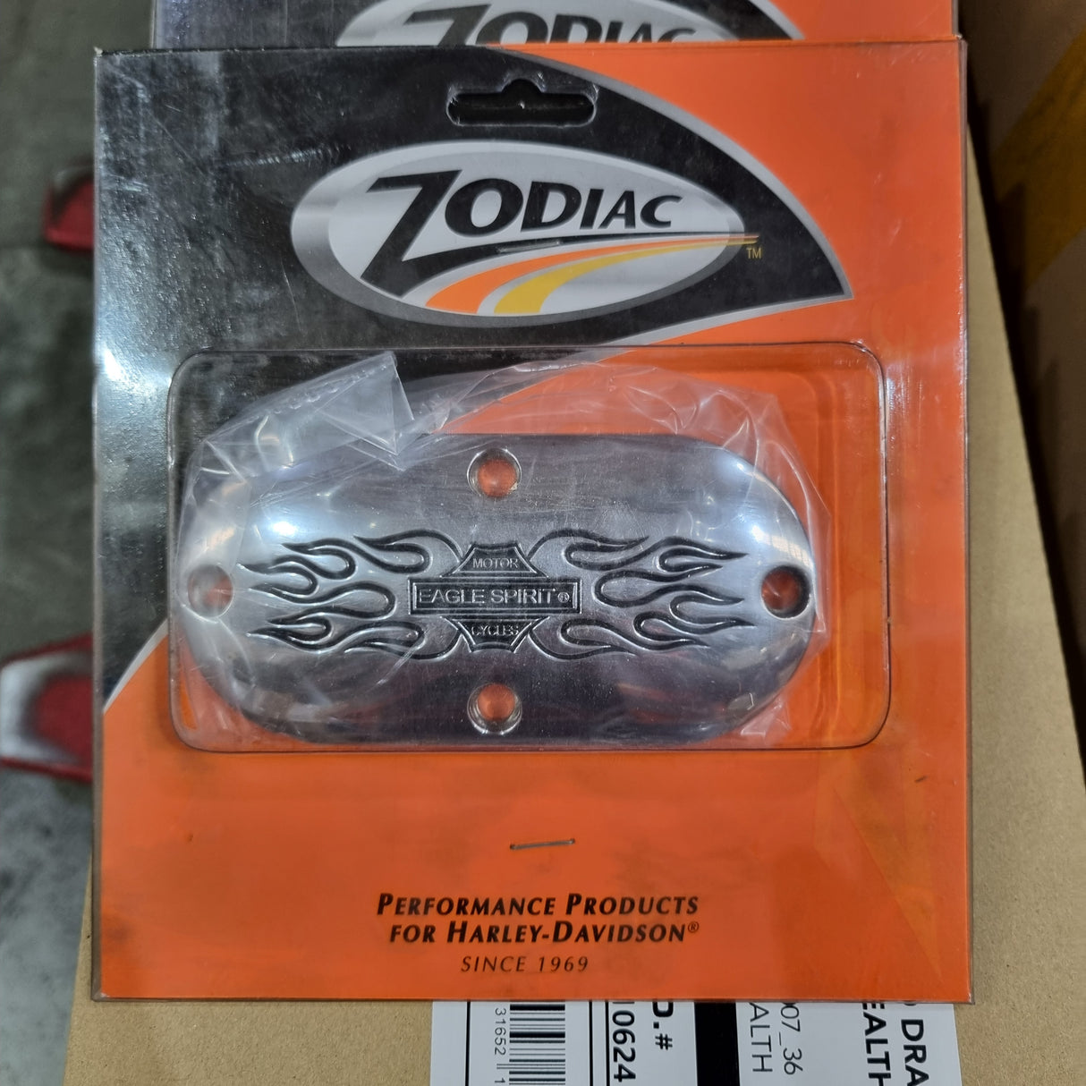 Zodiac Z302147 Flamed Oval Inspection Cover Chrome