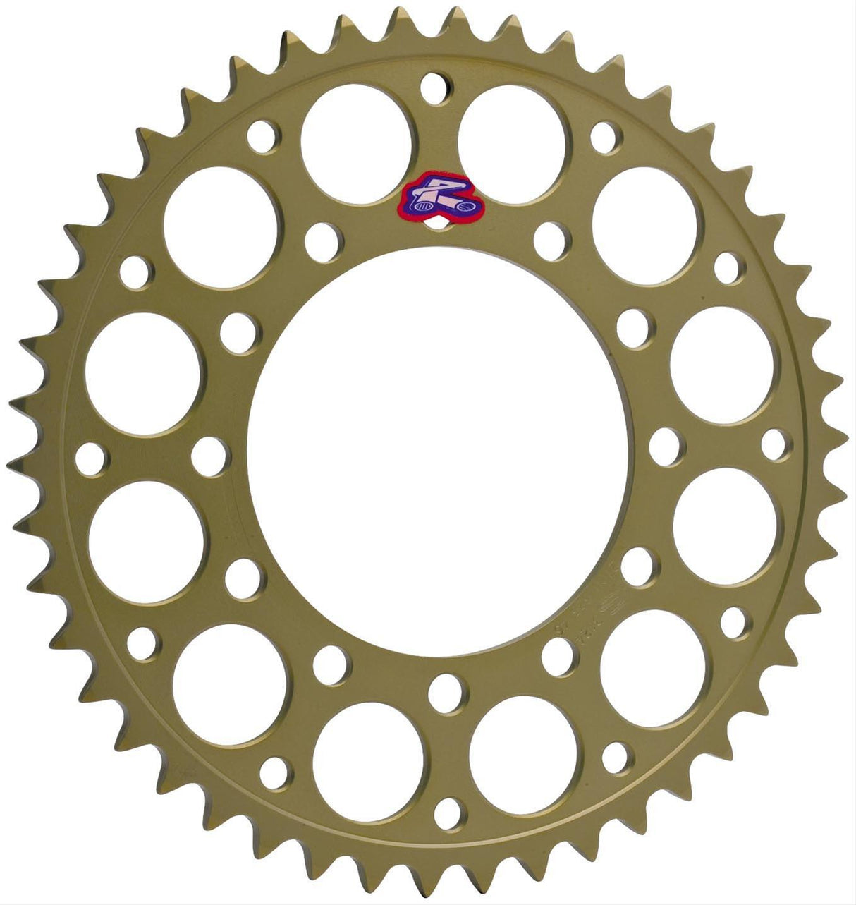 Renthal 210U52043PHA Ultralight Grooved Road 43T Rear Sprocket Hard Anodised (520 Pitch)