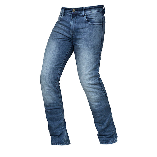 DriRider Titan Blue Wash Short Leg OTB Protective Jeans