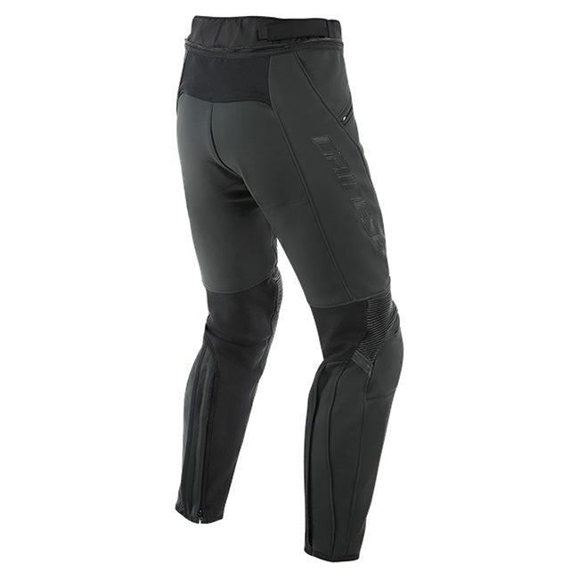 Dainese Pony 3 Matte Black Leather Pants