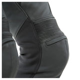 Dainese Pony 3 Matte Black Leather Pants