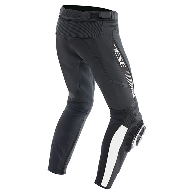 Dainese Super Speed Black/White Leather Pants
