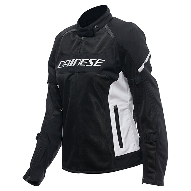 Dainese Air Frame 3 Tex Black/White/White Womens Textile Jacket