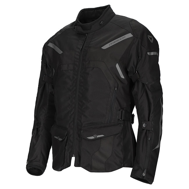 DriRider Apex 6 Black/Black Textile Jacket – EasyR