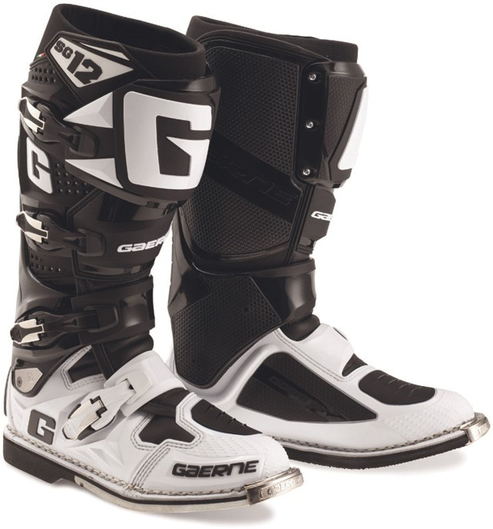 Gaerne SG-12 Black/White Boots