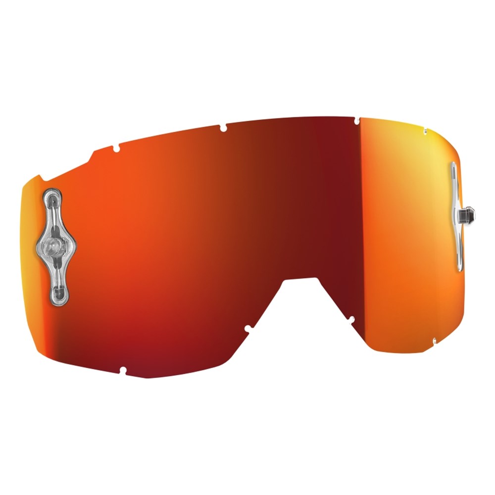 Scott Replacement Single Orange Chrome AFC Works Lens for Hustle/Primal/Split OTG Goggles