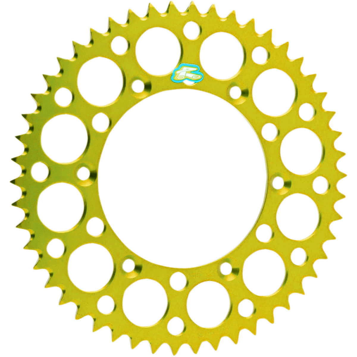 Renthal 235U52048GGO Ultralight Grooved 48T Rear Sprocket Gold (520 Pitch)