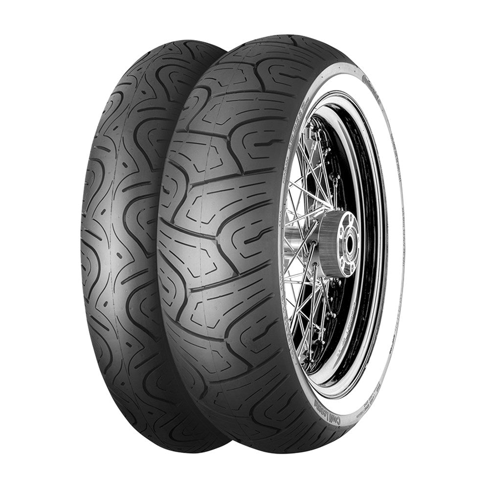 Continental ContiLegend White Wall Front Tyre 130/70H-18 63H Tubeless