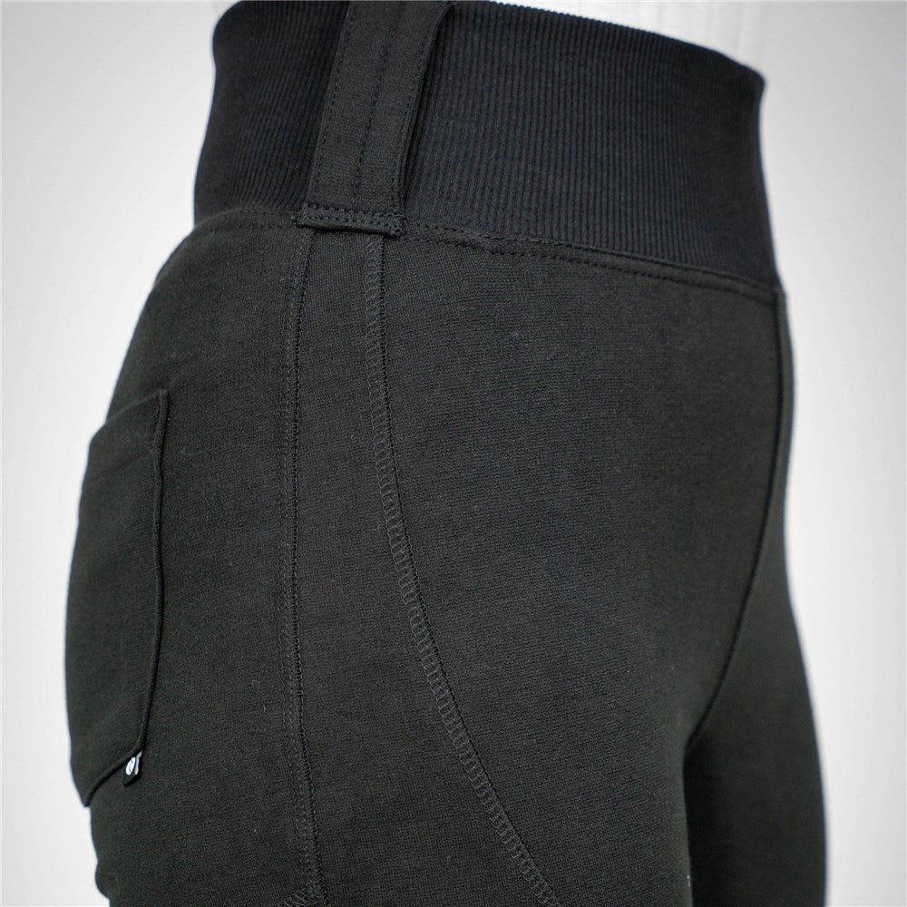 Bull-It Falcon Black Slim Womens Short Leggings