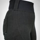 Bull-It Falcon Black Slim Womens Short Leggings