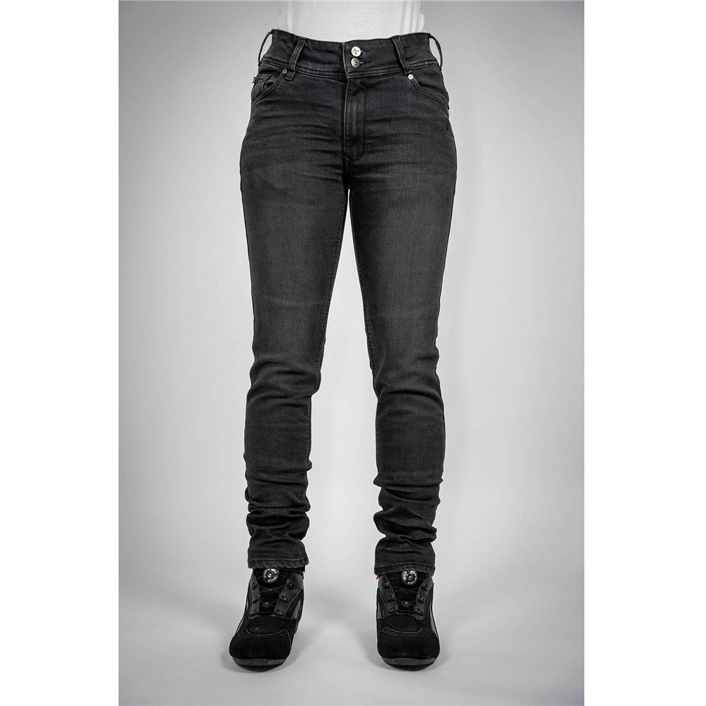 Bull-It Raven Black Slim Womens Regular Jeans