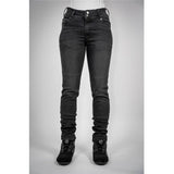 Bull-It Raven Black Slim Womens Regular Jeans