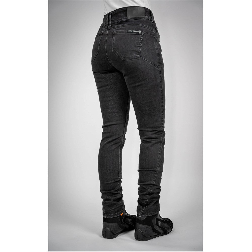 Bull-It Raven Black Slim Womens Regular Jeans