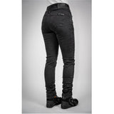 Bull-It Raven Black Slim Womens Regular Jeans