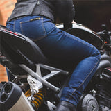 Bull-It Harrier Blue Slim Womens Short Jeans