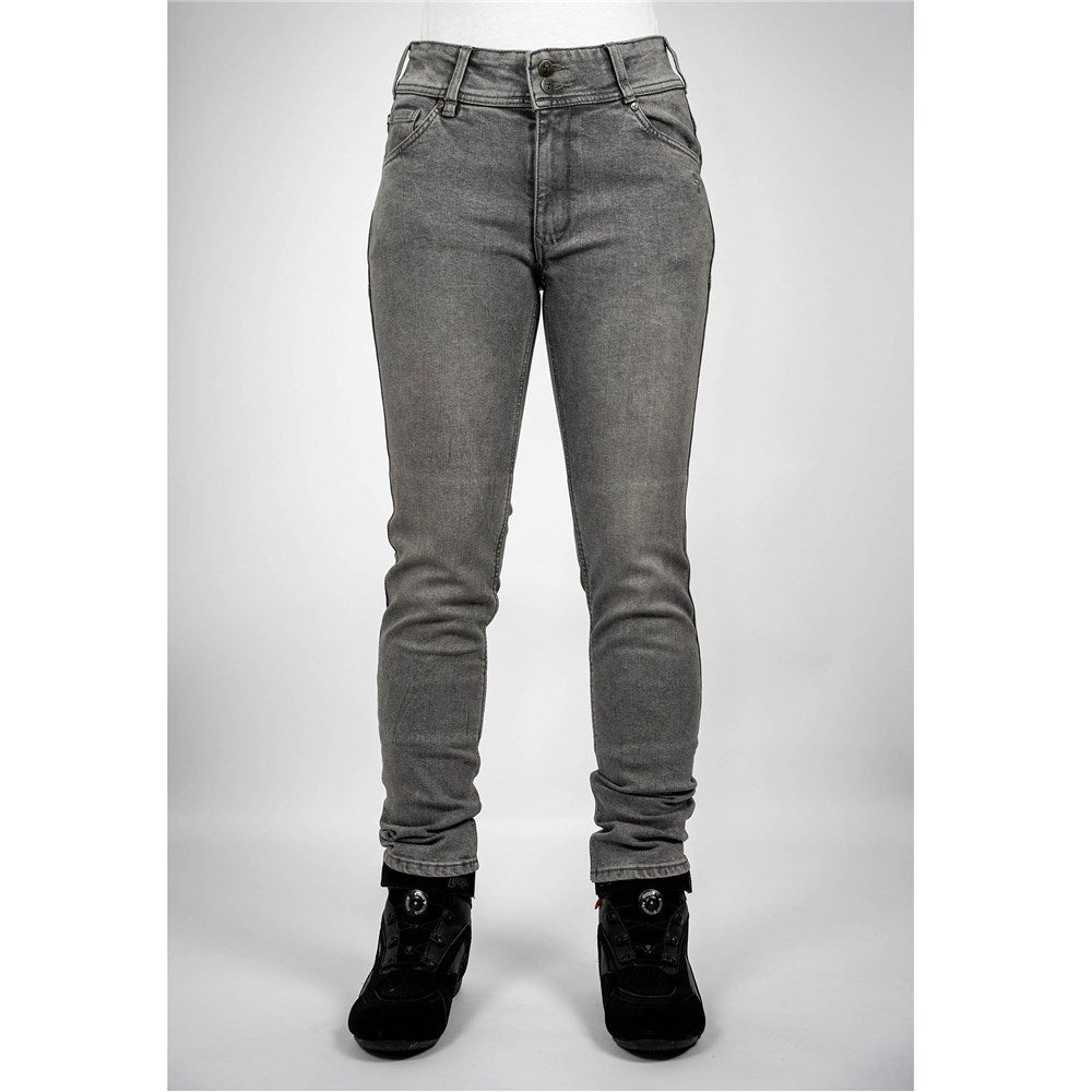 Bull-It Willow Grey Slim Womens Regular Jeans