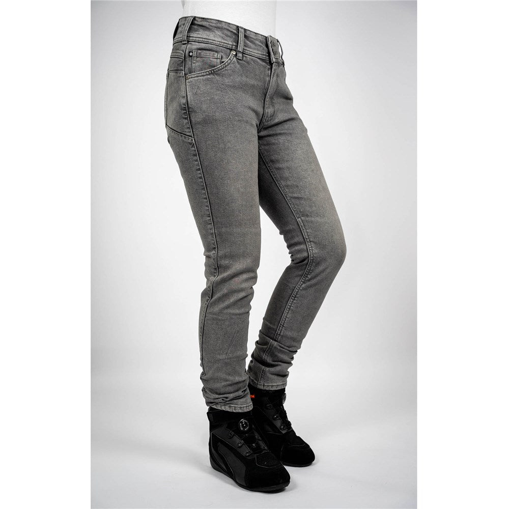 Bull-It Willow Grey Slim Womens Regular Jeans