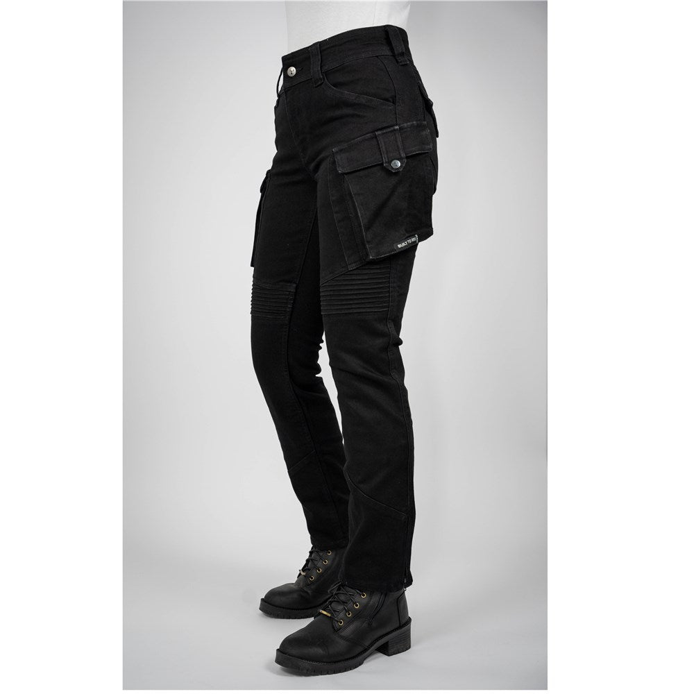 Bull-It Coyote Black Easy Womens Regular Jeans