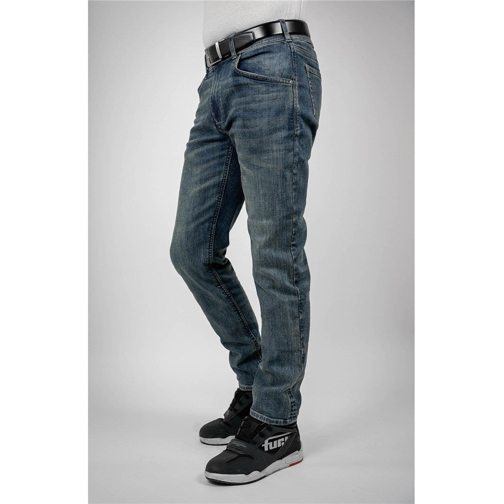 Bull-It Ajax Steel Blue Straight Regular Jeans