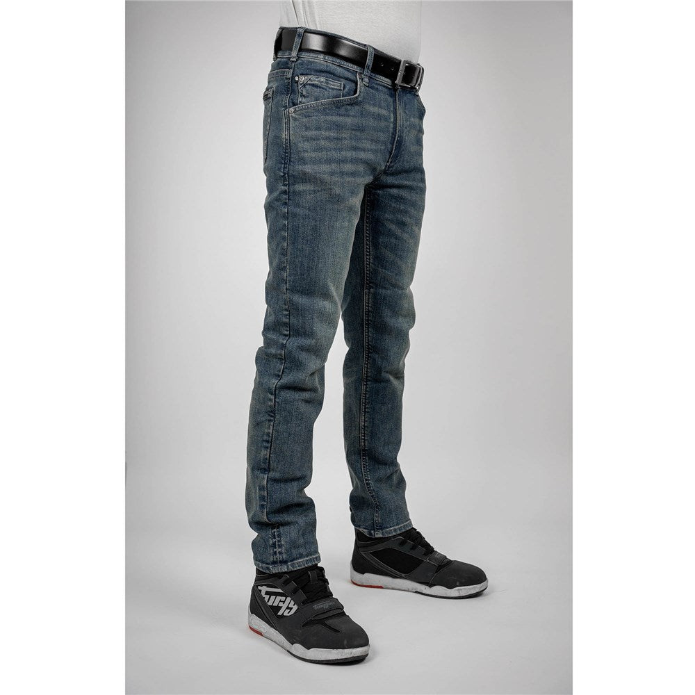Bull-It Ajax Steel Blue Straight Regular Jeans