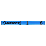 Scott Fury Blue/Black Goggles w/Silver Chrome Works Lens