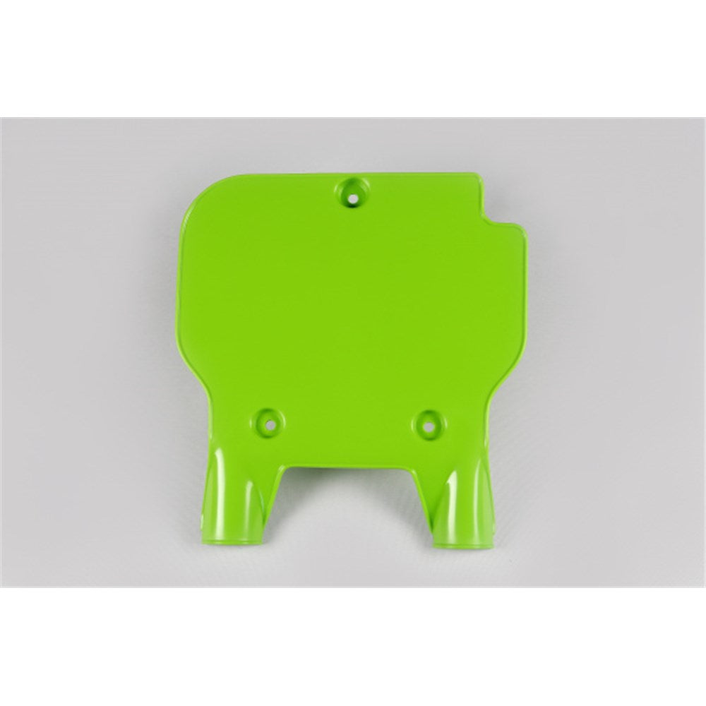 UFO Front Number Plate Green for Kawasaki KX 80 91-97